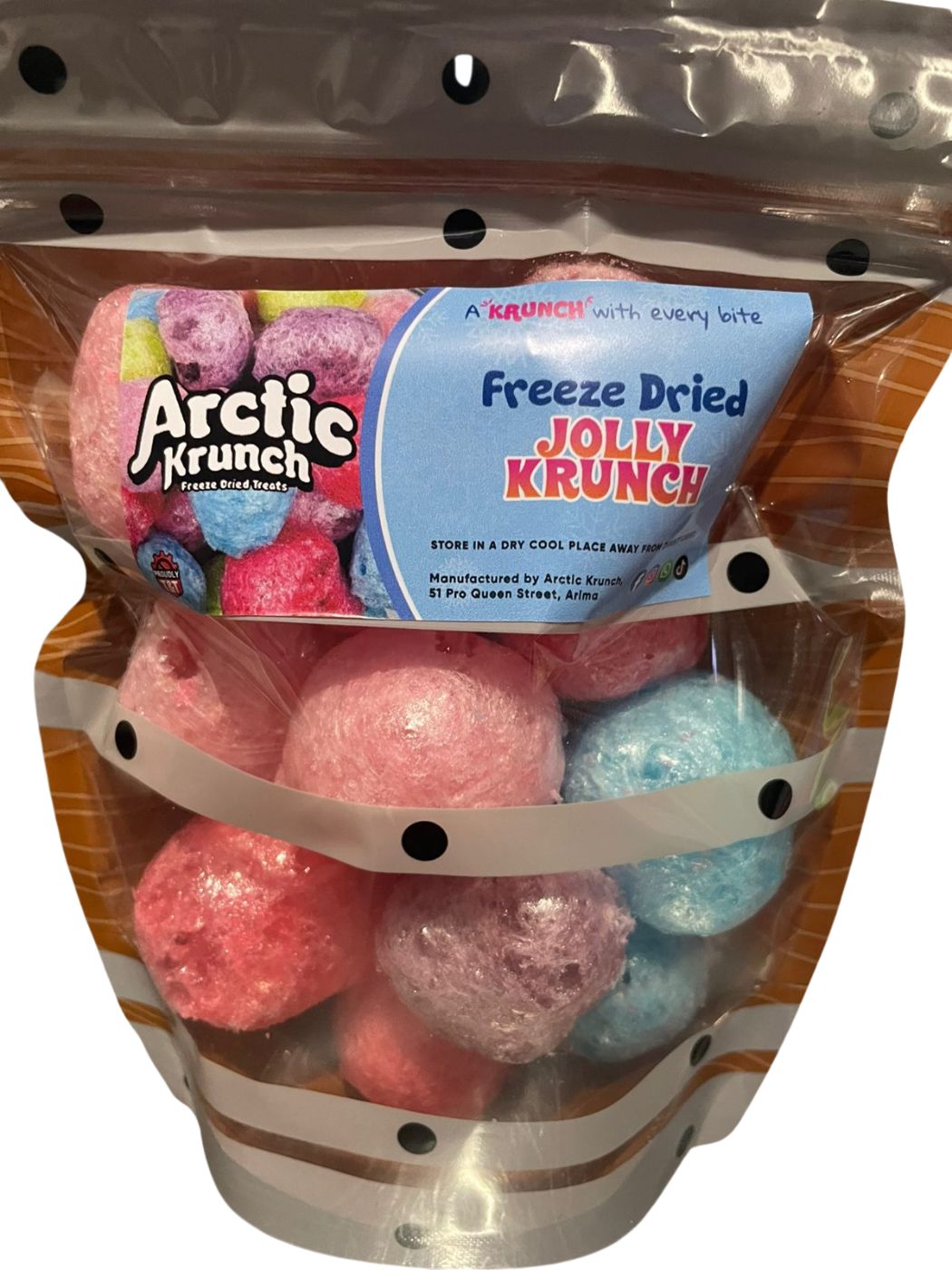 Freeze Dried Jolly Krunch 3.1OZ Bag
