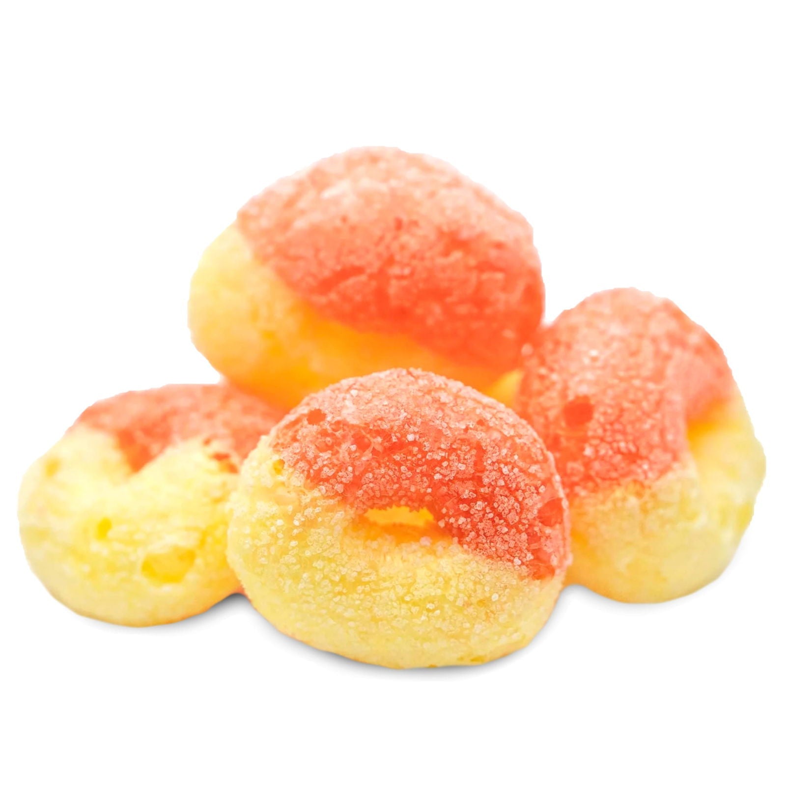 Freeze Dried Peach Rings 1.5OZ Bag