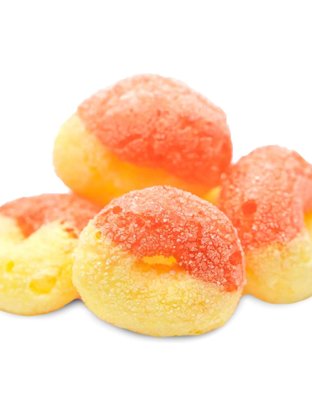 Freeze Dried Peach Rings 1.5OZ Bag